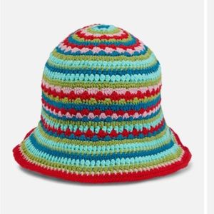 Tropic of C - Tropicana Bucket Hat In Poppy Stripe